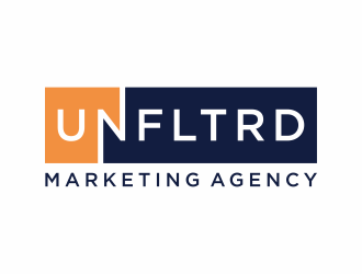 UNFLTRD Marketing Agency  logo design by ozenkgraphic