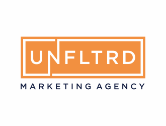 UNFLTRD Marketing Agency  logo design by ozenkgraphic