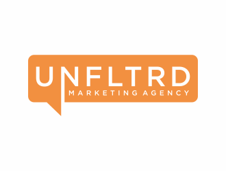 UNFLTRD Marketing Agency  logo design by ozenkgraphic