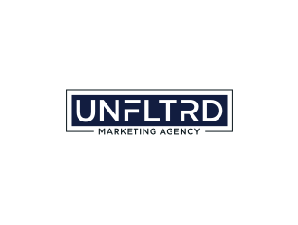 UNFLTRD Marketing Agency  logo design by blessings