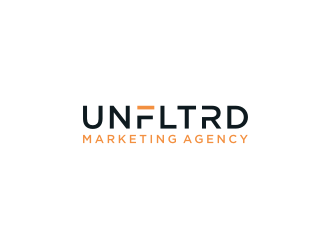 UNFLTRD Marketing Agency  logo design by asyqh