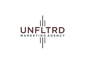 UNFLTRD Marketing Agency  logo design by asyqh