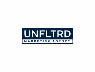 UNFLTRD Marketing Agency  logo design by Barkah