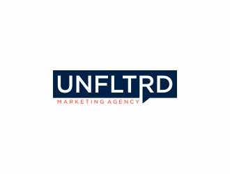 UNFLTRD Marketing Agency  logo design by Barkah