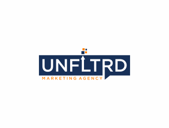 UNFLTRD Marketing Agency  logo design by Barkah