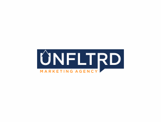 UNFLTRD Marketing Agency  logo design by Barkah