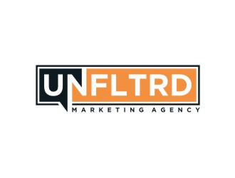 UNFLTRD Marketing Agency  logo design by josephira