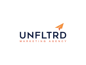 UNFLTRD Marketing Agency  logo design by dgawand