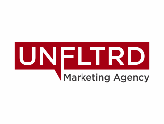 UNFLTRD Marketing Agency  logo design by santrie