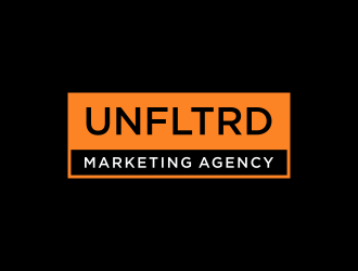 UNFLTRD Marketing Agency  logo design by vuunex