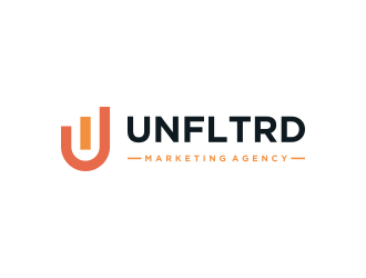 UNFLTRD Marketing Agency  logo design by vuunex