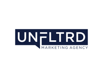 UNFLTRD Marketing Agency  logo design by mbah_ju