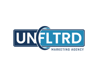 UNFLTRD Marketing Agency  logo design by akilis13