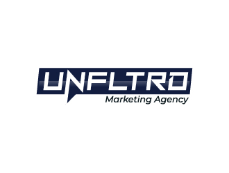 UNFLTRD Marketing Agency  logo design by gateout