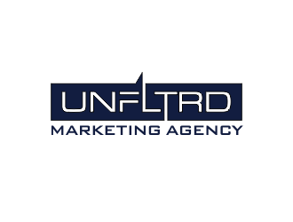 UNFLTRD Marketing Agency  logo design by M J