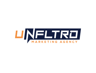 UNFLTRD Marketing Agency  logo design by gateout