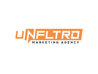 UNFLTRD Marketing Agency  logo design by gateout