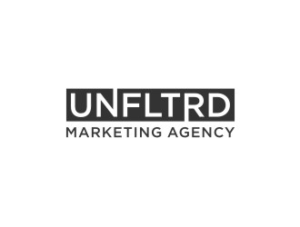 UNFLTRD Marketing Agency  logo design by artery