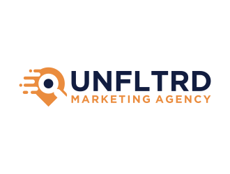 UNFLTRD Marketing Agency  logo design by roulez