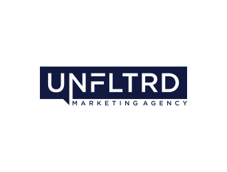 UNFLTRD Marketing Agency  logo design by mukleyRx