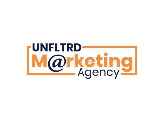 UNFLTRD Marketing Agency  logo design by drifelm