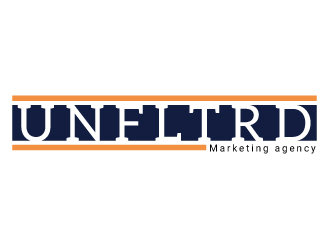 UNFLTRD Marketing Agency  logo design by Helloit