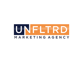 UNFLTRD Marketing Agency  logo design by ndaru