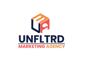 UNFLTRD Marketing Agency  logo design by drifelm