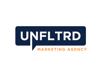 UNFLTRD Marketing Agency  logo design by Fear