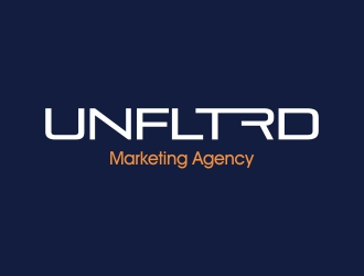 UNFLTRD Marketing Agency  logo design by ian69