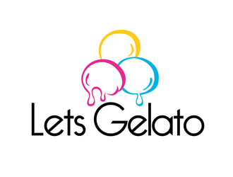 Lets Gelato logo design by ingepro