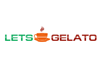 Lets Gelato logo design by uttam