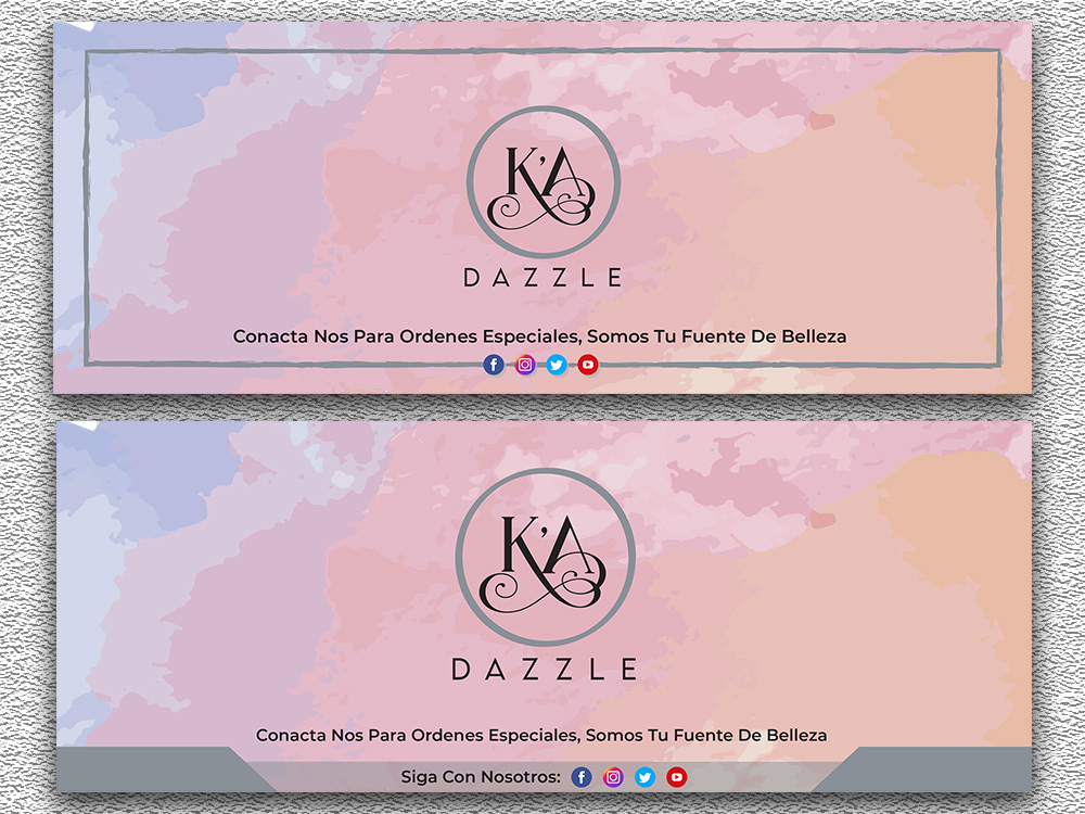 K’A Dazzle logo design by Gelotine