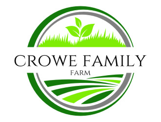 Crowe Family Farm logo design by jetzu