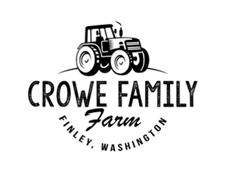 Crowe Family Farm logo design by ingepro