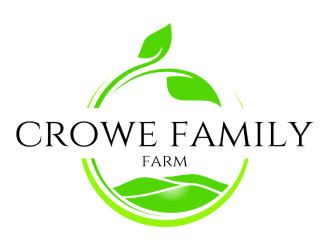 Crowe Family Farm logo design by jetzu