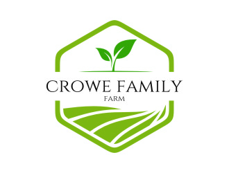 Crowe Family Farm logo design by jetzu