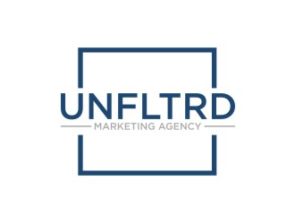 UNFLTRD Marketing Agency  logo design by ora_creative