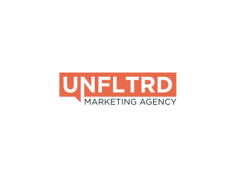 UNFLTRD Marketing Agency  logo design by sodimejo