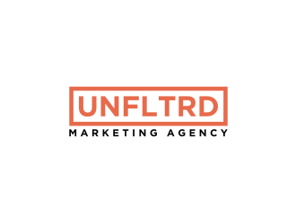 UNFLTRD Marketing Agency  logo design by sodimejo