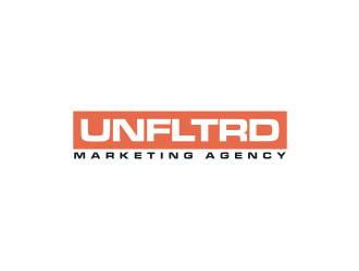 UNFLTRD Marketing Agency  logo design by sodimejo