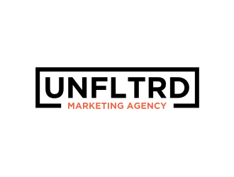 UNFLTRD Marketing Agency  logo design by sodimejo