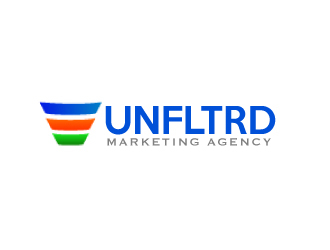 UNFLTRD Marketing Agency  logo design by AamirKhan