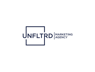 UNFLTRD Marketing Agency  logo design by Inaya