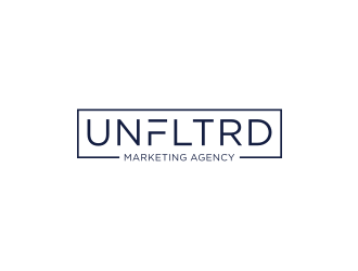 UNFLTRD Marketing Agency  logo design by Inaya