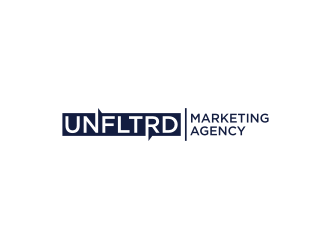 UNFLTRD Marketing Agency  logo design by Inaya