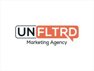 UNFLTRD Marketing Agency  logo design by Shabbir