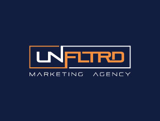 UNFLTRD Marketing Agency  logo design by bernard ferrer