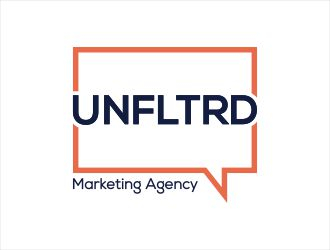 UNFLTRD Marketing Agency  logo design by Shabbir