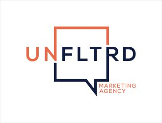 UNFLTRD Marketing Agency  logo design by Shabbir